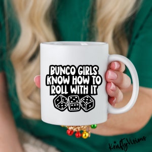 Funny Bunco SVG, Bunco PNG, Bunco Gift Idea, Bunco Night, Bunco girls, Bunco Prize, Bunco Gift, Bunco Hostess, Bunco Game