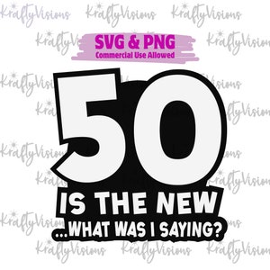 50th Birthday SVG, Happy 50th Birthday SVG, 50th Birthday, Milestone Birthday, 1975, Birthday SVG