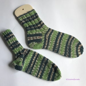 Wool socks - knitted socks - hand-knitted socks - unisex - size 38/39 - VARIANTS