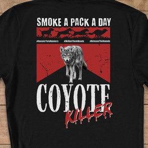 Predator Hunting I hunt Coyotes Hunter Coyote' Women's V-Neck T