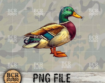 Mallard Duck PNG, Flying Duck PNG, Duck Digital Download, Duck Hunting, Hunting PNG, Waterfowl Png, Duck Season, Duck Hunting Design