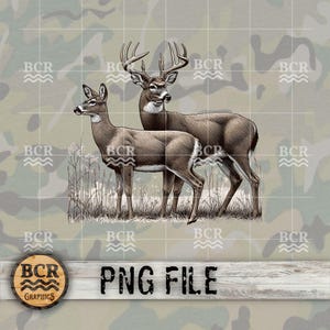 Big Buck PNG, Whitetail Deer PNG, Whitetail Buck Png, Big Buck Digital Download, Deer Hunting, Hunting PNG, Whitetail Buck, Hunting Design