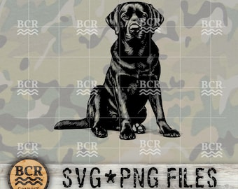 Black Lab SVG, Black Lab PNG, Labrador SVG, Black Lab Download, Black Lab Clipart, Labrador Retriever, Black Lab Vector, Dog Svg, Dog Png