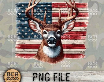 Big Buck PNG, Whitetail Deer PNG, Big Buck Digital Download, Deer Hunting, Hunting PNG, Whitetail Buck, American Flag Png, Hunting Design