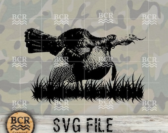 Wilder Truthahn SVG, Gobbler Truthahn SVG, Truthahn Jagd Digitaler Download, Wilder Truthahn Clipart, Truthahn Jagd Clipart, Jagd SVG