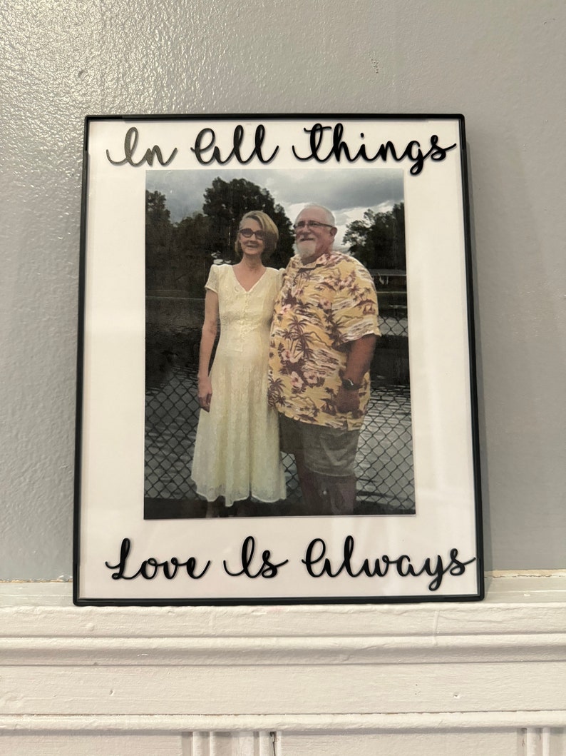 Personalized Photo Frame Picture Frame With Photos Custom Picture Frame Personalized Picture