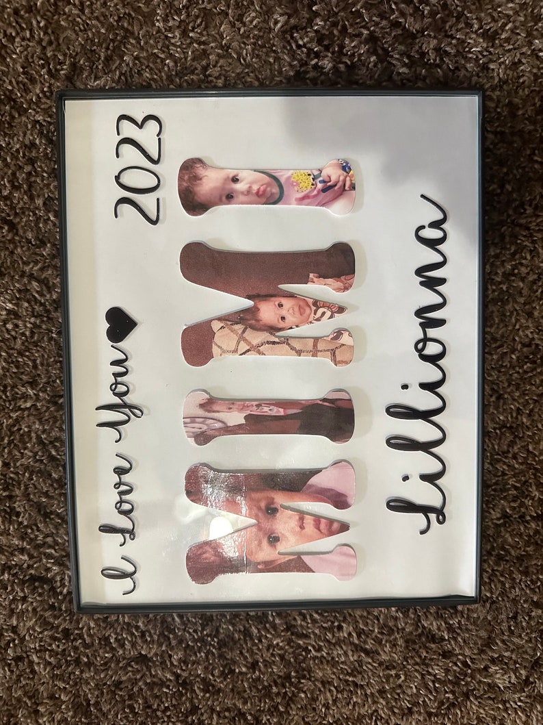 Personalized Photo Frame Picture Frame With Photos Custom Picture Frame Personalized Picture