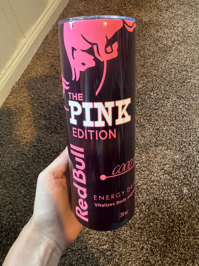 20 Oz Tumbler 20 Oz Red Bull Tumbler 20 Oz Custom Tumbler Custom