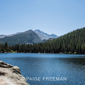 Bear Lake - Digital Photo, Digital Download, Fine Art Photography, Landscape, Estes Park, Colorado, Rocky Mountain National Park