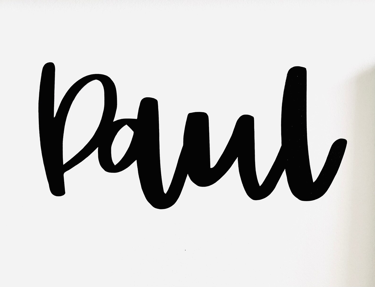 Vinyl Name Sticker Wall Decal Home Decor Etsy