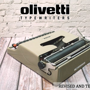 FREE SHIPPING OLIVETTI Lettera 22 Professionally overhauled fully functional vintage typewriter image 5