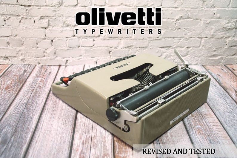 FREE SHIPPING OLIVETTI Lettera 22 Professionally overhauled fully functional vintage typewriter image 5