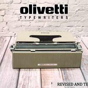 FREE SHIPPING OLIVETTI Lettera 22 Professionally overhauled fully functional vintage typewriter image 6