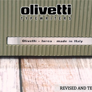 FREE SHIPPING OLIVETTI Lettera 22 Professionally overhauled fully functional vintage typewriter image 9