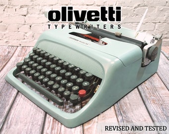 FREE SHIPPING - Olivetti STUDIO 44 Professionally overhauled - fully functional vintage typewriter -