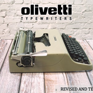 FREE SHIPPING OLIVETTI Lettera 22 Professionally overhauled fully functional vintage typewriter image 8