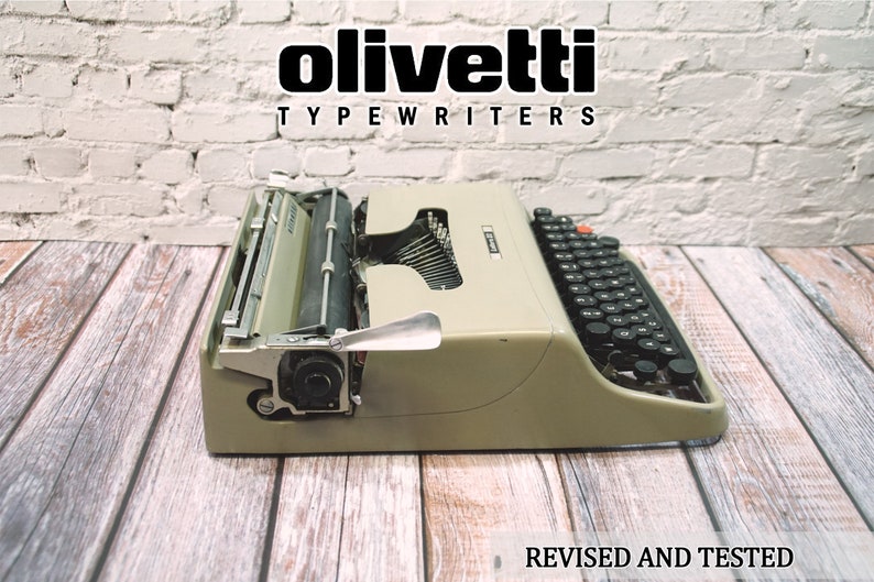 FREE SHIPPING OLIVETTI Lettera 22 Professionally overhauled fully functional vintage typewriter image 8