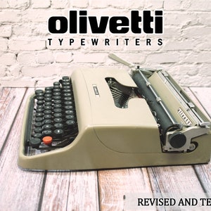 FREE SHIPPING OLIVETTI Lettera 22 Professionally overhauled fully functional vintage typewriter image 4