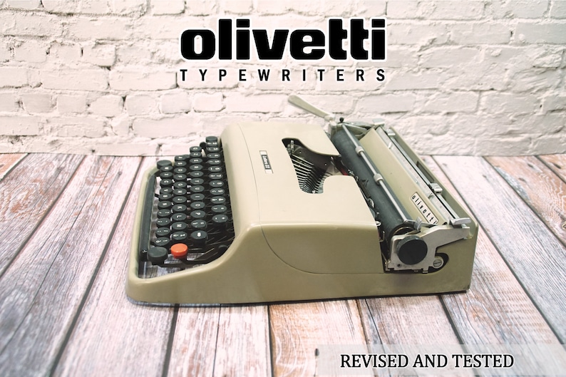 FREE SHIPPING OLIVETTI Lettera 22 Professionally overhauled fully functional vintage typewriter image 4