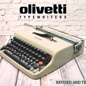 FREE SHIPPING OLIVETTI Lettera 22 Professionally overhauled fully functional vintage typewriter image 2