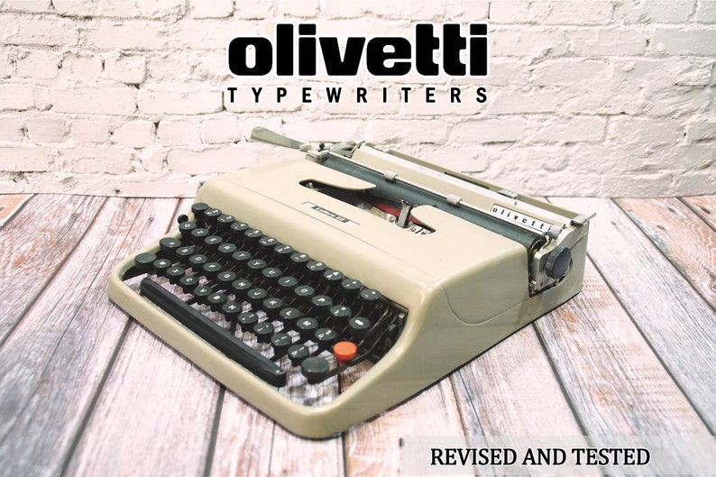 FREE SHIPPING OLIVETTI Lettera 22 Professionally overhauled fully functional vintage typewriter image 2