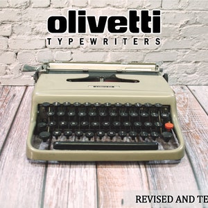 FREE SHIPPING OLIVETTI Lettera 22 Professionally overhauled fully functional vintage typewriter image 3
