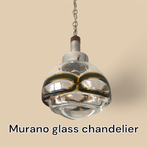 Murano Glass Chandelier – Vintage Style, Handmade, Unique Design