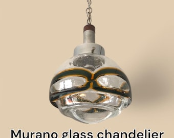Murano Glass Chandelier – Vintage Style, Handmade, Unique Design