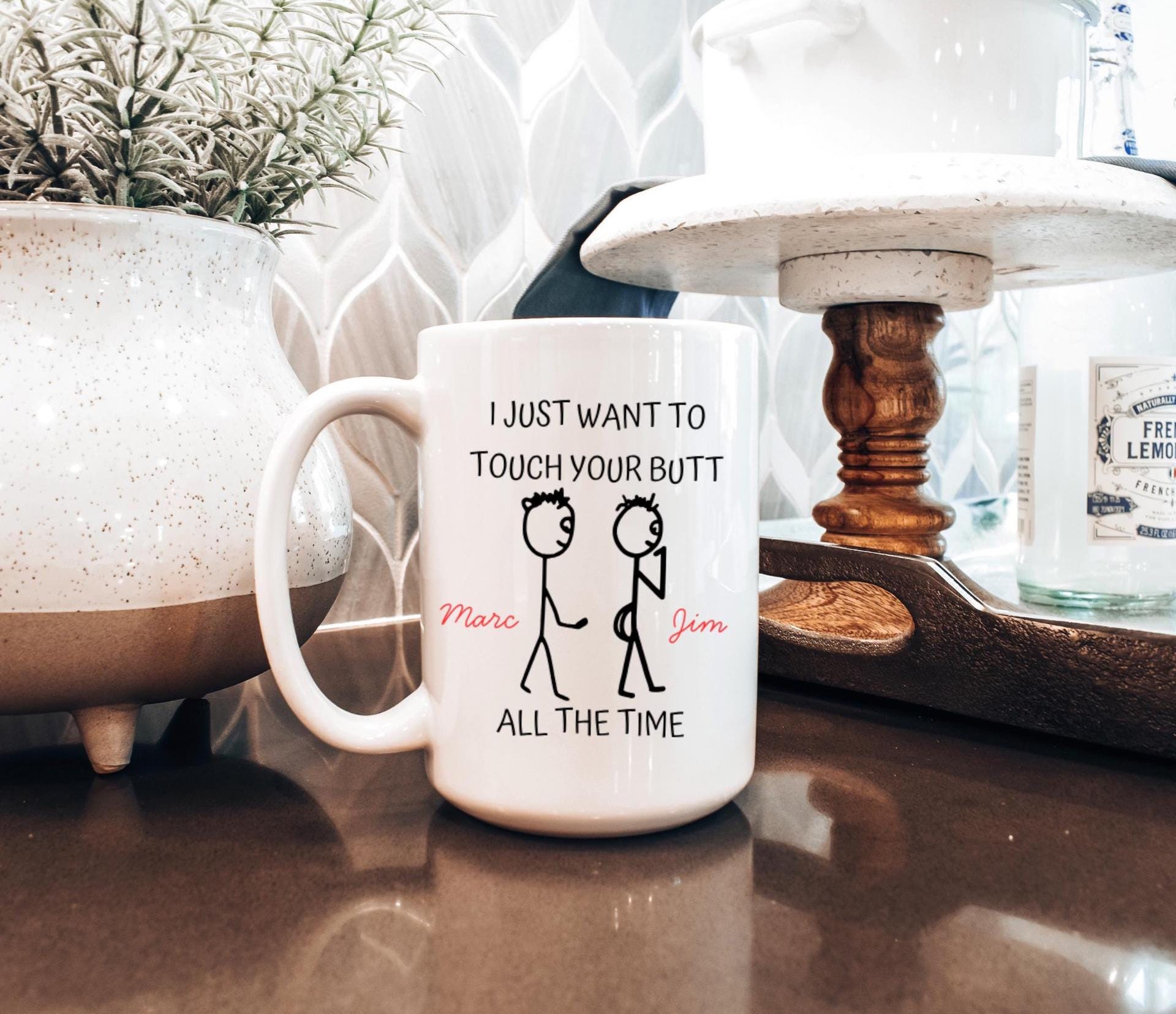 LGBT Couple Mug - Personalized Gifts For Couple Designed By Zora Antithesis