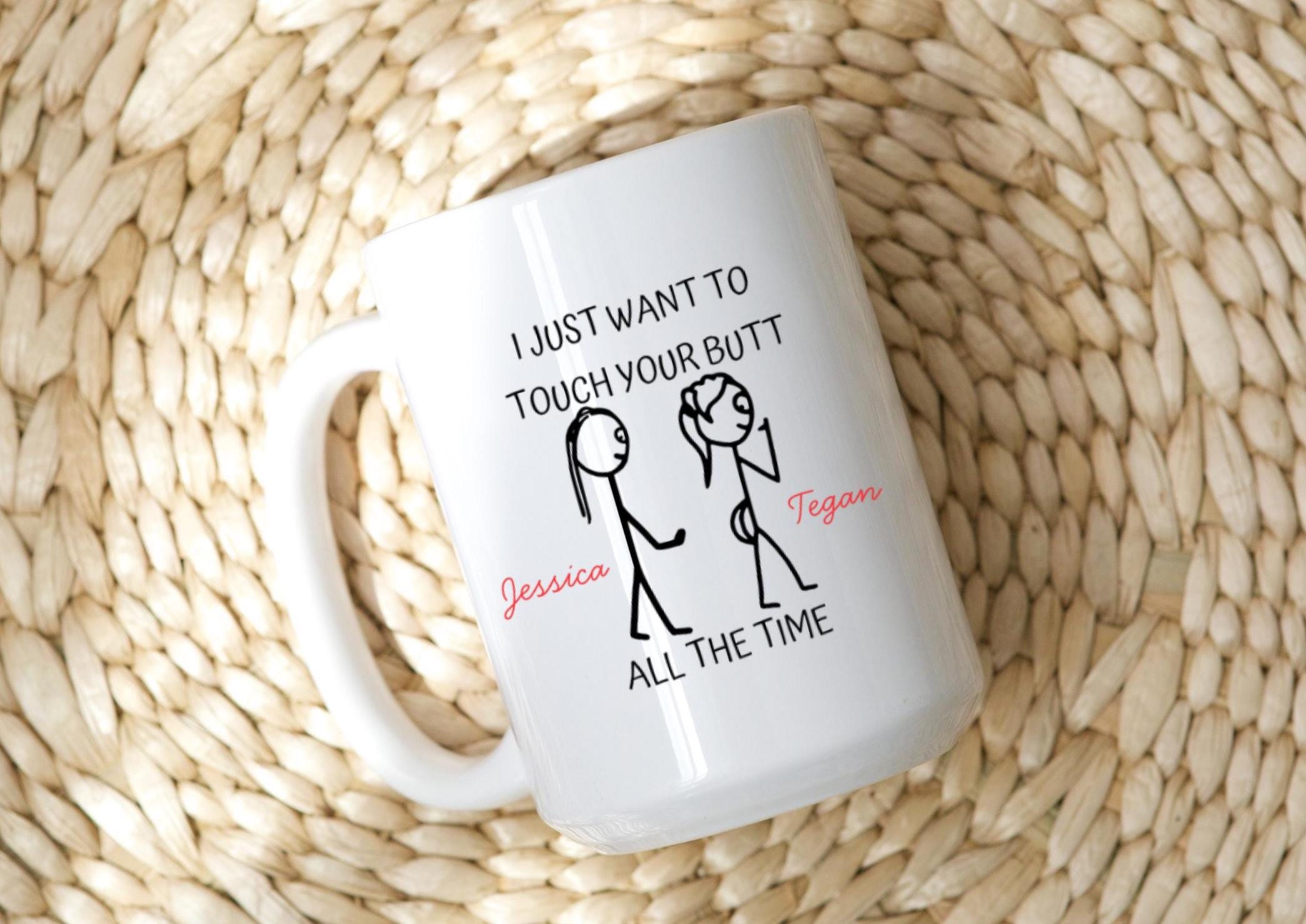 Personalized Rainbow LGBT Mug - Custom Pride Coffee Cup