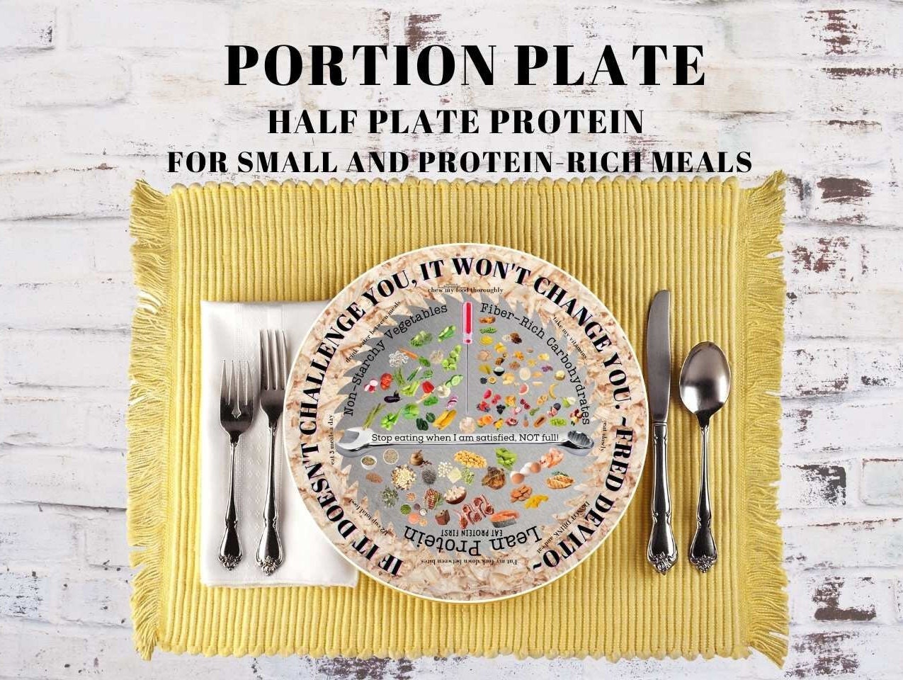 ADHD Food Separator Plate ADHD Food Separator Plate, Mealtime