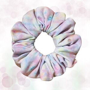 RAINBOW - Tie-dye Colorful Scrunchies - Hair Ties - Hair Accessory