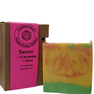 Sorcerer - Gaming Themed 100% All Natural Handmade Cold Process Soap