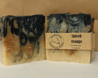 Spiced Orange Soap 100% All Natural Handmade
