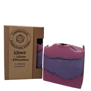 Wizard - Gaming Themed 100% All Natural Handmade Cold Process Soap