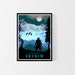 Skyrim Elder scrolls poster, Gaming Print, Fan Art, Posters, Gaming Poster, Video Game Art, Minimalist