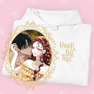 Under the Oak Tree Hoodie | Riftan & Maxi Fan Art | Manhwa Hoodie | Otome Isekai Merch