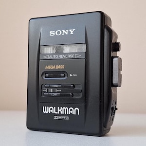 Vintage Rare Sony Walkman, Cassette Player, Sony Cassette Player, Cassette Player, Sony, Sony Walkman, Sony, Walkman, Gift, WM 2055