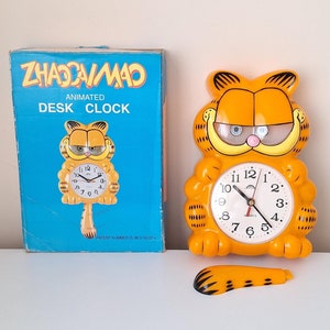 Garfield alarm clock - Etsy 日本