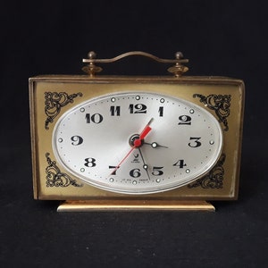 Vintage Jaz Alarm Clock: French Electric Desk Clock