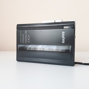 Vintage Sanyo Walkman, Kassettenspieler, Seltener Sanyo Kassettenspieler, Sammler Modell, Sanyo Walkman, Sanyo Kassettenspieler, Sanyo M 1115,