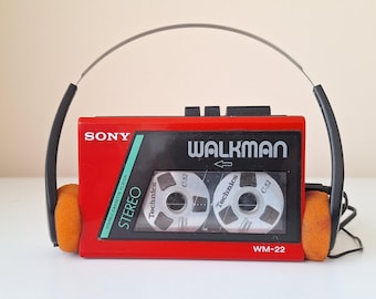 希少なヴィンテージ ソニー ウォークマン WM-23 カセットプレーヤー