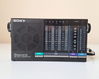 Vintage Sony ICF-4900 Radio, Fully Working - Etsy