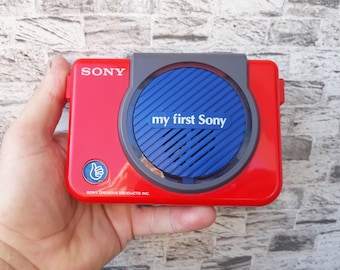 1981年製 SONY WM-2 ワックマン、オリジナルベルトクリップ付き、日本