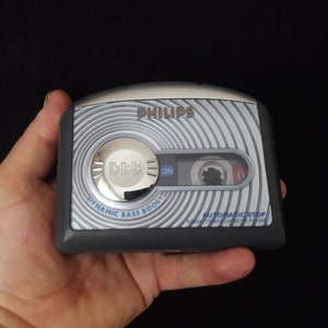 Vintage Rare Philips Walkman Cassette Player, Rare Philips Cassette Player, Philips Walkman, Philips, Retro Cassette Player, Philips AQ 6401