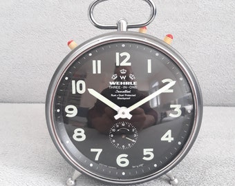 Vintage Wehrle Alarm Clock: Three-in-one Chime - Etsy