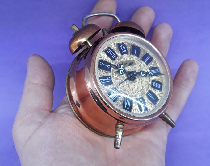 Vintage Jerger Clock, Antique Clock, Jerger Clock,table Clock