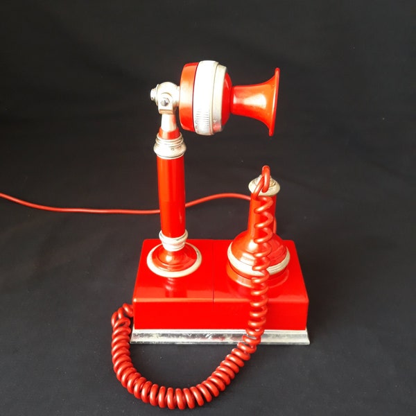 Super Rare!! Antique Dial-up Telephone, Antique Telephone, Dial-up Telephone, Vintage Telephone, Home Decor, Office Decor, Wall Decor