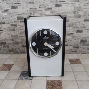 antique junkhans electronic table clock