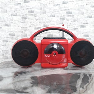Vintage Philips Roller 2 Radio: Space Age Cassette Player